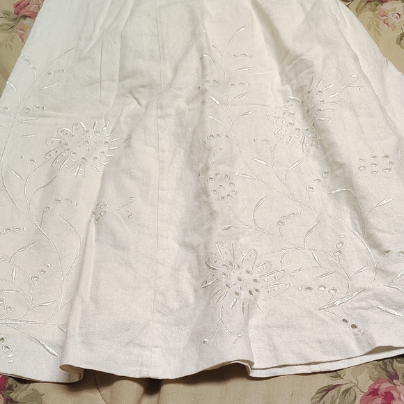 Cinq a Sept Etta Floral-Embroidered Sheer Midi Skirt | Neiman Marcus